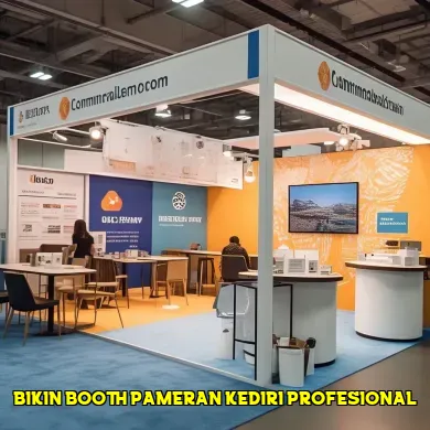 bikin booth pameran kediri profesional